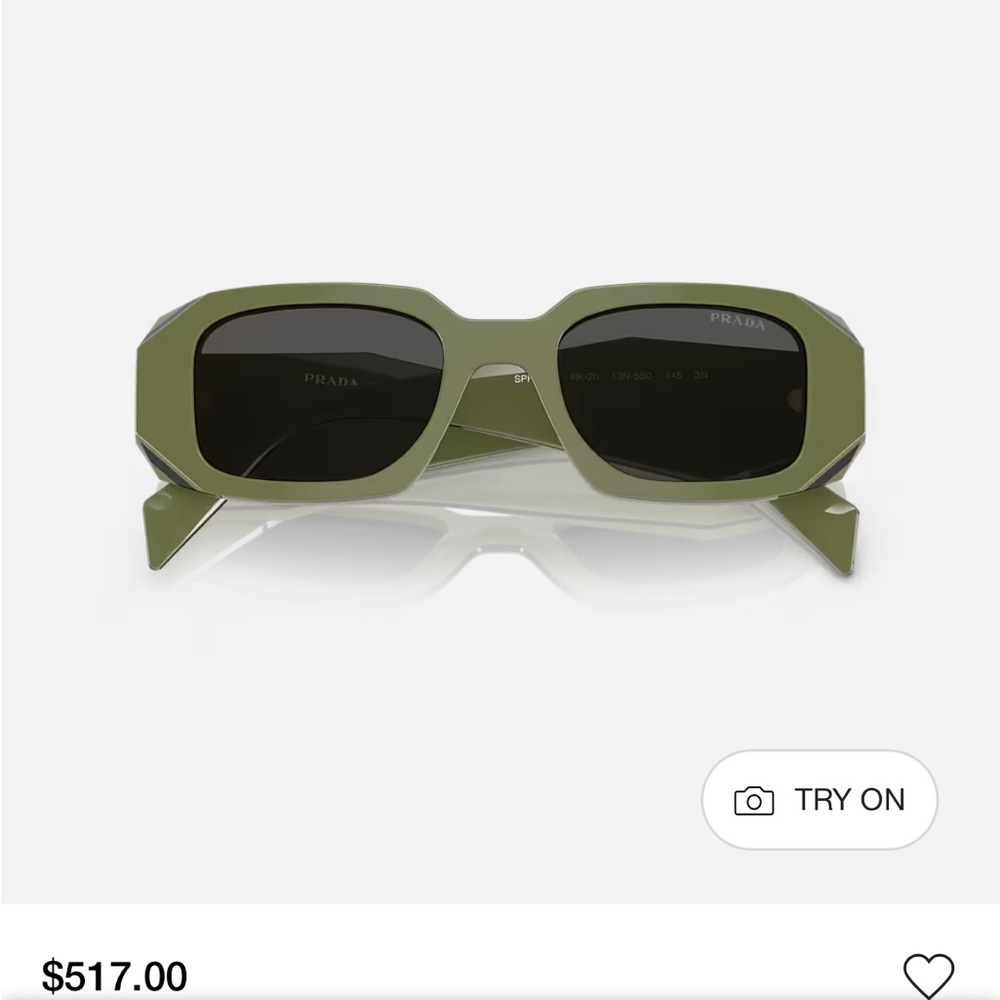Prada Green Sunglasses